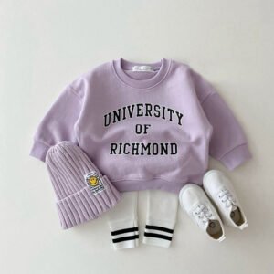 Alternative view of Baby Striped Leggings – Soft Cotton Trousers with Elastic Waistband